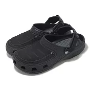 Crocs 洞洞鞋 Yukon Vista II LR Clog M 男鞋 黑 灰 尤肯 克駱格 休閒鞋 卡駱馳 2076890DD