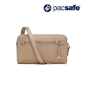 Pacsafe® W 專利防盜包 3WAY手拿包側背包 1L  卡其色