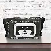 柴寶純水柔濕巾-附盒蓋-80抽x12包