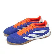 adidas 室內足球鞋 Predator League In 男鞋 藍 紅 膠底 運動鞋 愛迪達 IF6393 29cm BLUE/RED