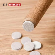【日本Imakara】靜音防滑桌椅腳保護套/防刮墊(圓形)-3入