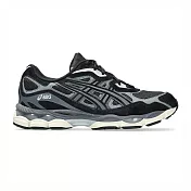 Asics Gel-NYC [1203A739-001] 男女 運動休閒鞋 復古 舒適 穿搭 黑灰