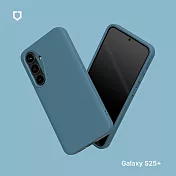 犀牛盾 Samsung Galaxy S25 Plus (6.7吋) SolidSuit 經典防摔背蓋手機保護殼- 深海藍