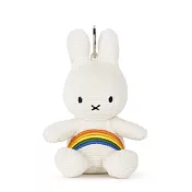 BON TON TOYS Miffy米菲兔彩虹鑰匙圈-象牙白 10cm