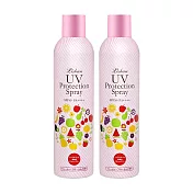 LISHAN UV 防曬噴霧 SPF50+ PA++++ 250G 小蘋果亮白款(二入組)