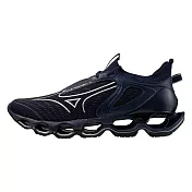 Mizuno Prophecy [J1GC250008] 男 慢跑鞋 彈力 支撐 緩震 美津濃 深藍 黑