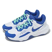 Nike 籃球鞋 Fly.By Mid 3 男鞋 白 藍 緩衝 中筒 運動鞋 DD9311-102 27cm BLUE/WHITE