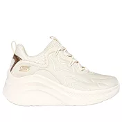 Skechers Bobs Chaos Hi [117513OFWT] 女 運動休閒鞋 舒適 增高 穿搭 米