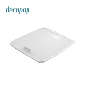 【decopop】家用八電極藍牙體脂計PLUS DP-263  白