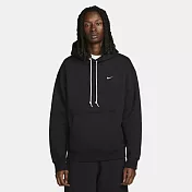 NIKE M NK SOLO SWSH FLC PO HOODIE 男連帽上衣-DX1355010 L 黑色