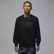 NIKE AS M J ESS Y2K GFX CREW LB 男圓領套頭衫-HV9284010 3XL 黑色