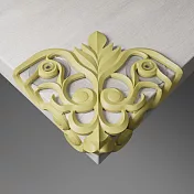 渦卷紋護角  防撞桌角 (嫩黃綠)