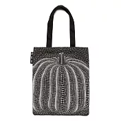草間彌生 黑南瓜 托特袋  Tote Bag Yayoi Kusama, Black Pumpkin