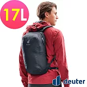 【deuter 德國】SPEED LITE 17L超輕量旅遊揹包/攻頂包/短程登山包3410125 黑