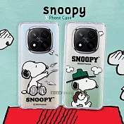 史努比/SNOOPY 正版授權 紅米Redmi Note 14 Pro+ 5G 漸層彩繪空壓手機殼 郊遊