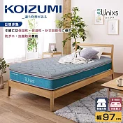 【KOIZUMI】Unixs獨立筒雙層日規床墊KAS-453‧幅97cm
