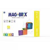 MAGBLOX® - MAGBRIX® 積木磁力片 正方形 24pcs