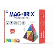 MAGBLOX® - MAGBRIX® 積木磁力片 正三角形 12pcs