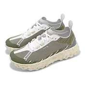 norda run 越野跑鞋 001 M 男鞋 綠白 GLITC 無縫 黃金大底 襪套 一體式 戶外 001MGLI