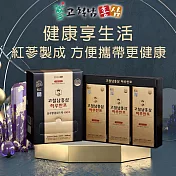 【台灣總代理】韓國進口高鐵男紅蔘黃金飲100入/盒