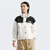 The North Face W REIGN ON JACKET - AP 女防水外套-NF0A8DGKROU L 白色