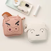 蠟筆小新皮革小方包 -小白大臉