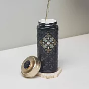 《乾唐軒活瓷》福來運轉隨身杯 / 大 / 雙層 / 艷黑 330ml 艷黑 艷黑