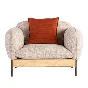 【YMY.VOGUE】GIMEI系列-Crema休閒椅/炒米杏