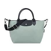 LONGCHAMP LE PLIAGE ENERGY系列再生尼龍短把手提/斜背兩用包(小) 馬鞭草綠