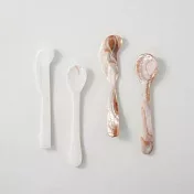 珍珠母貝 湯匙/抹刀ANJESS Heritage Series- Caviar Spoon 白色湯匙