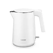 【CHIMEI奇美】1L不鏽鋼防燙快煮壺-雲朵白 KT-10YPW1