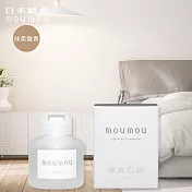 日本綾香mou mou二用(車用/室內)芳香劑80ML- 絲柔馥香