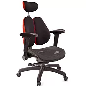 GXG 高雙背工學 電腦椅(4D弧面摺疊手)  TW-3076 EA1D