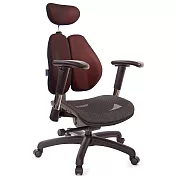 GXG 高雙背工學 電腦椅(2D滑面金屬扶手)  TW-3076 EA6