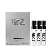 KARL LAGERFELD 時尚大帝極光銀淡香精(2ml)X3-香水隨身針管試香-公司貨