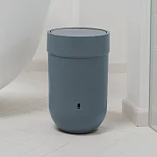 《Umbra》Touch搖擺蓋垃圾桶 | 回收桶 廚餘桶 - 煙灰藍6L
