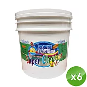 【鵝媽媽】深層洗淨超濃縮洗衣乳霜 (4KG/桶)x6桶 檸檬香氛