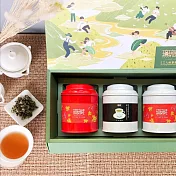 【無藏嚴選】臺茶紅茶 三入大罐裝綜合茶禮【金萱紅茶+紅玉紅茶+紅韻紅茶】(品牌款包裝)