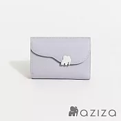 aziza UNA釦式中夾  薰衣紫