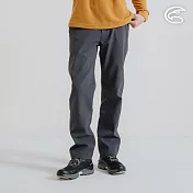 ADISI 男Softshell撥水保暖長褲 AP2421024 (M-2XL)｜2L 刷毛 搖粒絨 防潑水 彈性 快乾 軟殼 休閒褲 L 石墨灰