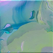 【玲廊滿藝】郭家秀 S.K-心漾之藍20x20cm