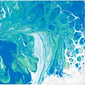 【玲廊滿藝】趙書巧-碧海和鳴20x20cm