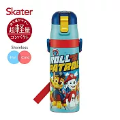 日本 Skater 不鏽鋼直飲保溫水壺(470ml)-汪汪隊Roll