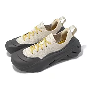 Crocs 休閒鞋 Echo Surge 男鞋 女鞋 米白 黑 波波光束鞋 針織 緩衝 情侶鞋 卡駱馳 2100790LL