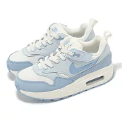 Nike 休閒鞋 Air Max 1 Easyon PS 中童 藍 白 小朋友 氣墊 拼接 緩衝 運動鞋 DZ3308-116