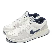 Nike 休閒鞋 Jordan Stadium 90 男鞋 米白 深藍 復古 麂皮 低筒 喬丹 IB4713-041