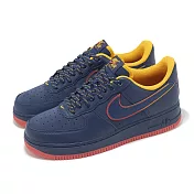 Nike 休閒鞋 Air Force 1 07 LV8 Retro Pack 深藍 紅 黃 男鞋 AF1 HV5752-410