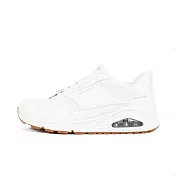Skechers Uno [177117WWHT] 女 運動休閒鞋 寬楦 瞬穿 增高 舒適 穿搭 白