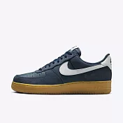 Nike Air Force 1 07 Lv8 [FQ8714-400] 男 休閒鞋 運動 經典 低筒 膠底 深藍