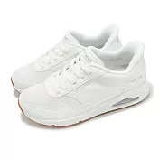 Skechers 休閒鞋 Uno-Banksia Slip-Ins 寬楦 女鞋 白 氣墊 運動鞋 177117WWHT